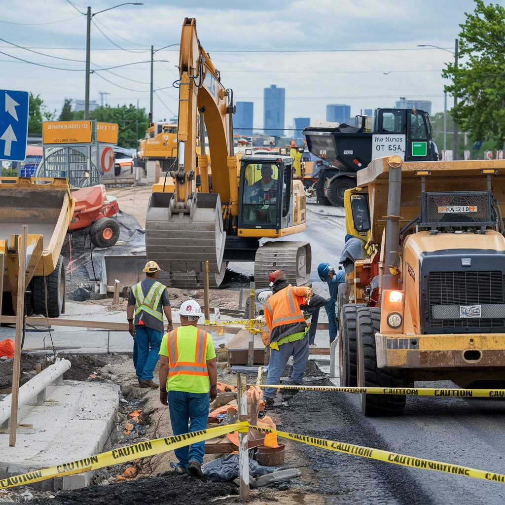 Essential Safety Guidelines for Using Road Construction Equipment Image