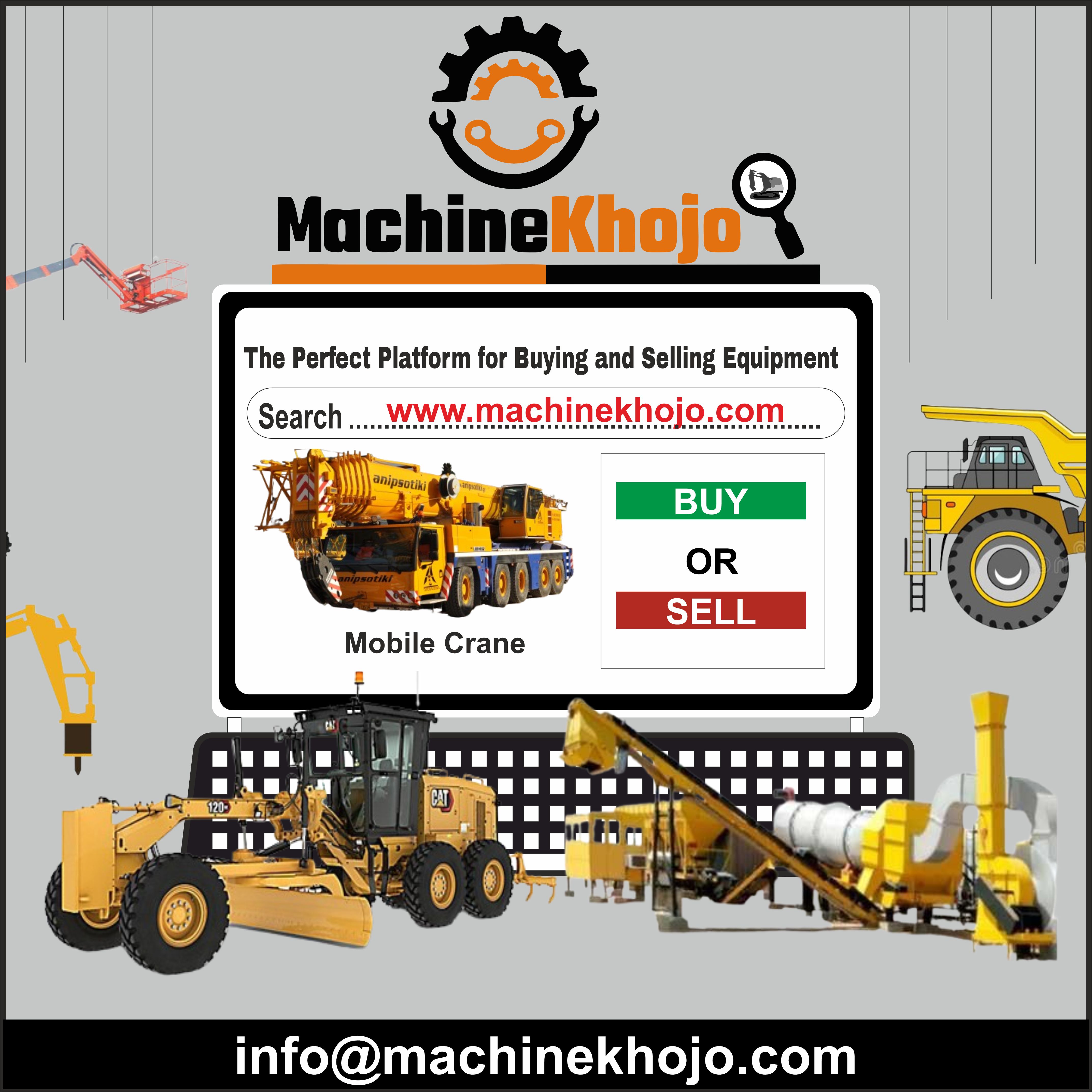 MachineKhojo: The Marketplace for Buying and Selling Equipment Image